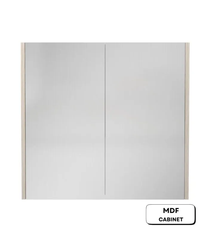 Camden 750mm Shaving Cabinet - Coastal Oak