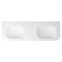 English Edge Solid Surface | Square Basin