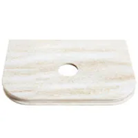 English Edge Solid Surface - Sand Dune