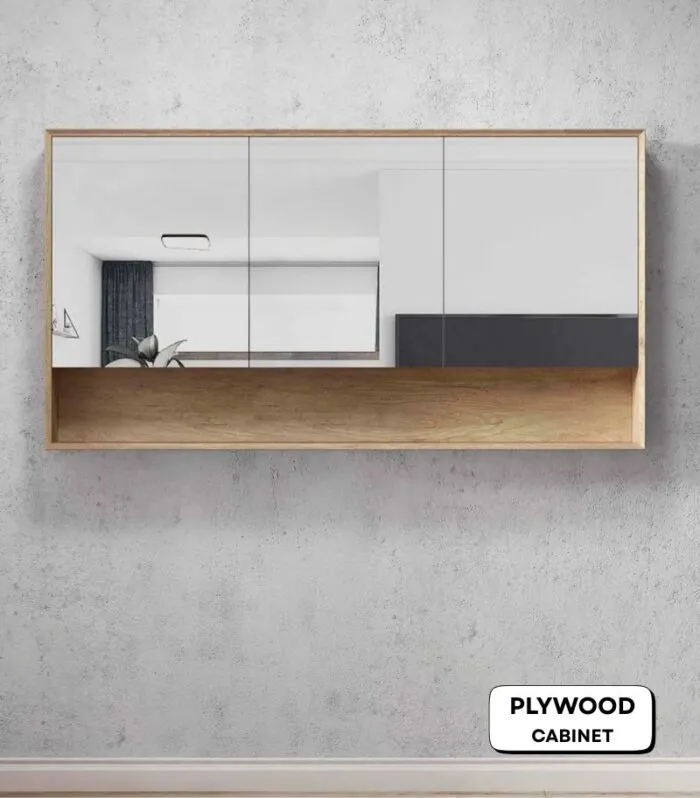 Byron 1500x800mm Shaving Cabinet - Natural Oak