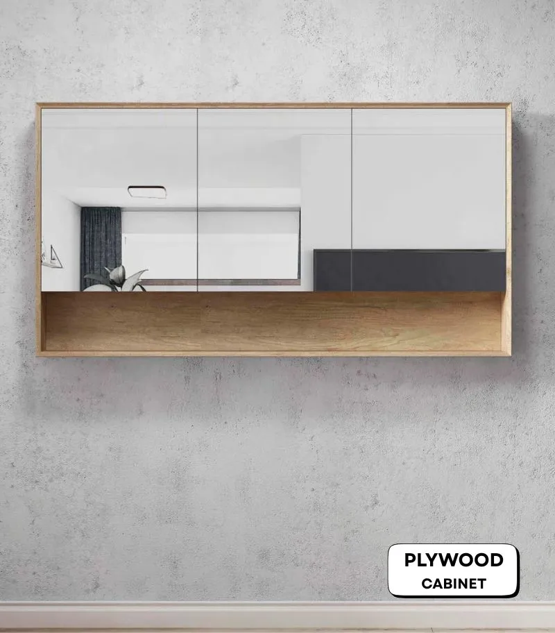 Byron 1500x800mm Shaving Cabinet - Natural Oak