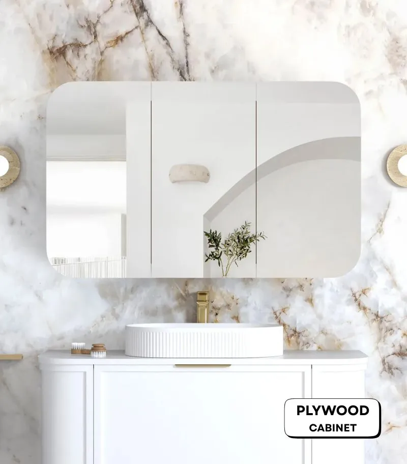 Newport 1200x750mm Shaving Cabinet - Matte White