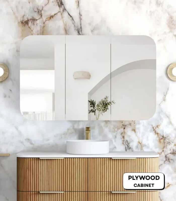 Newport 1200x750mm Shaving Cabinet - Woodland Oak