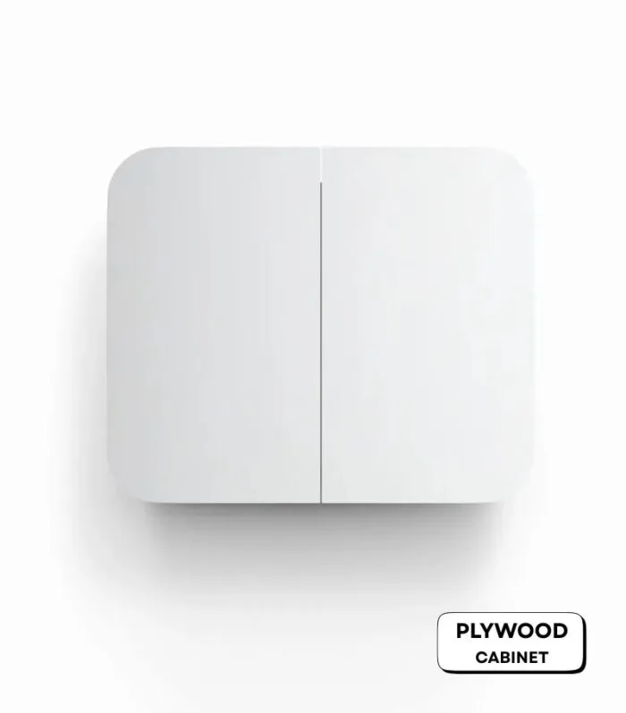 Newport 900x750mm Shaving Cabinet - Without Background