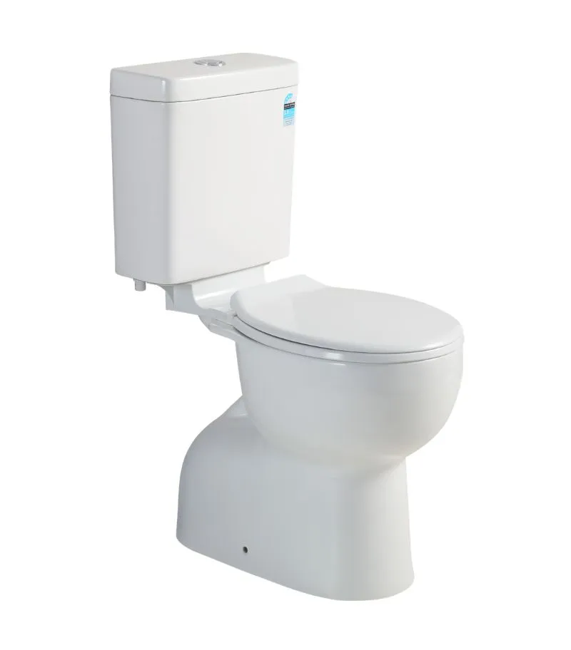 Dingo Box Rim Close Coupled Toilet Suite