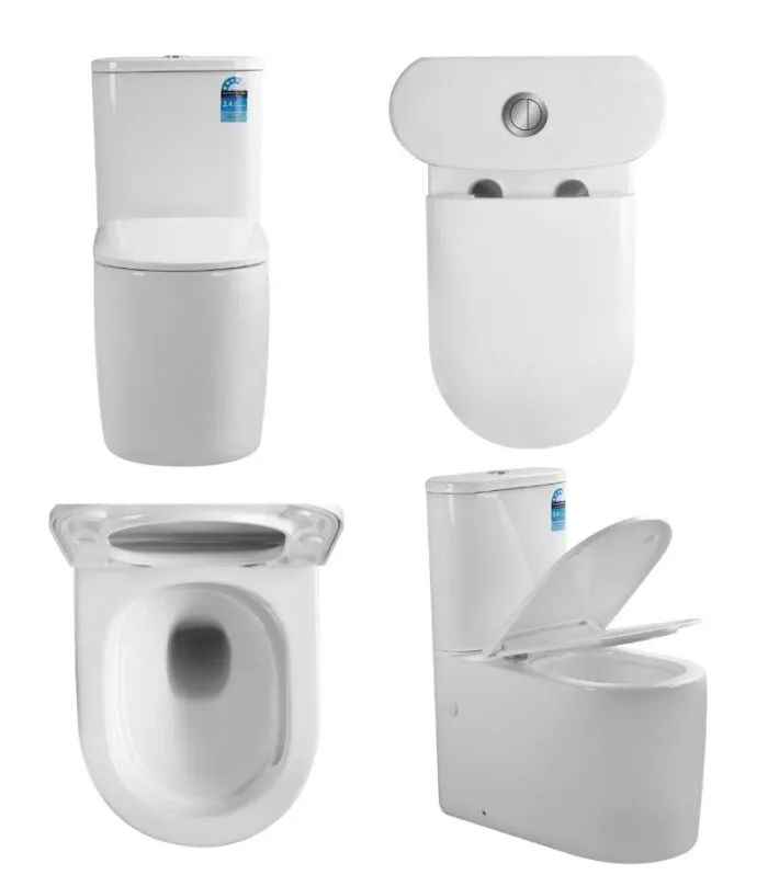 Devito Tornado Rimless Wall Faced Toilet Suite - Multiview