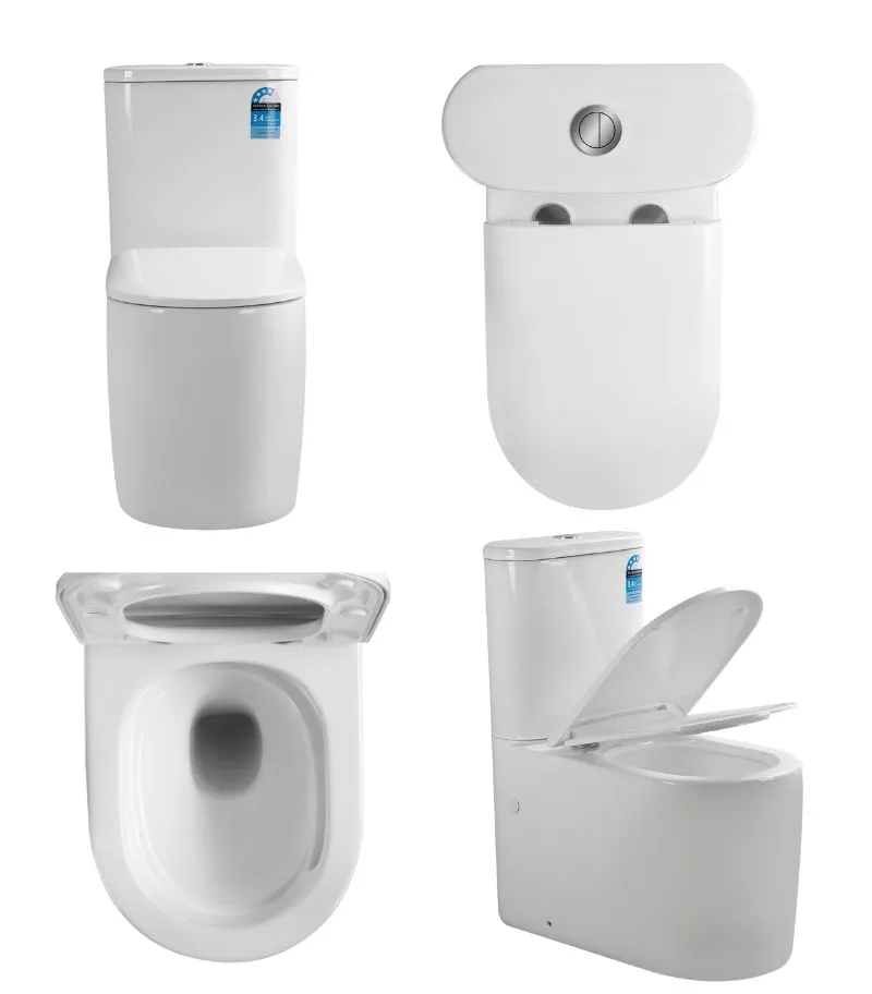 Devito Tornado Rimless Wall Faced Toilet Suite - Multiview