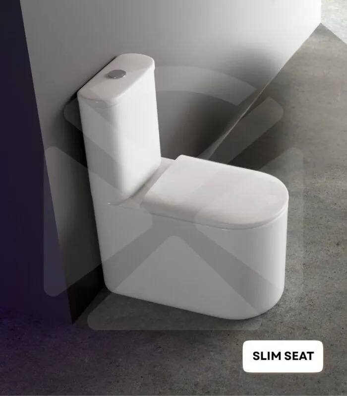 Devito Tornado Rimless Wall Faced Toilet Suite