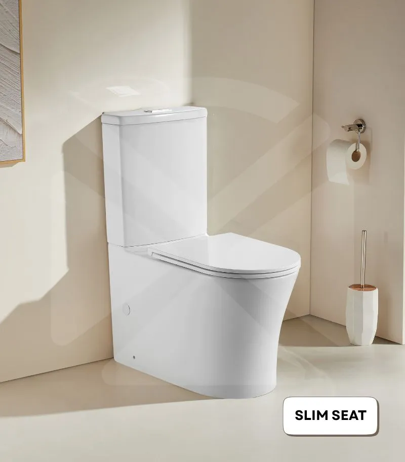 Orta Tornado Rimless Wall Faced Toilet Suite