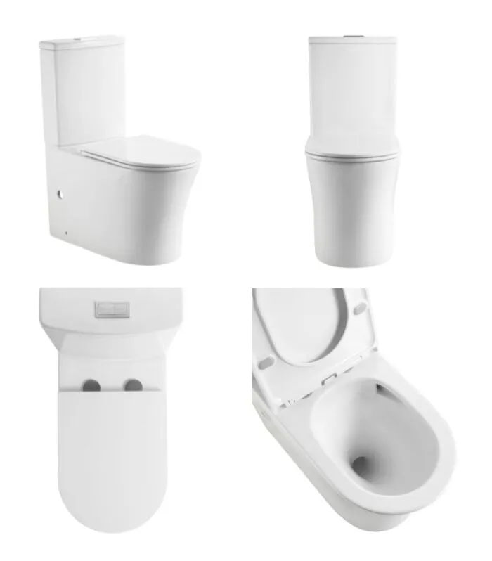 Orta Tornado Rimless Wall Faced Toilet Suite - Multiviews