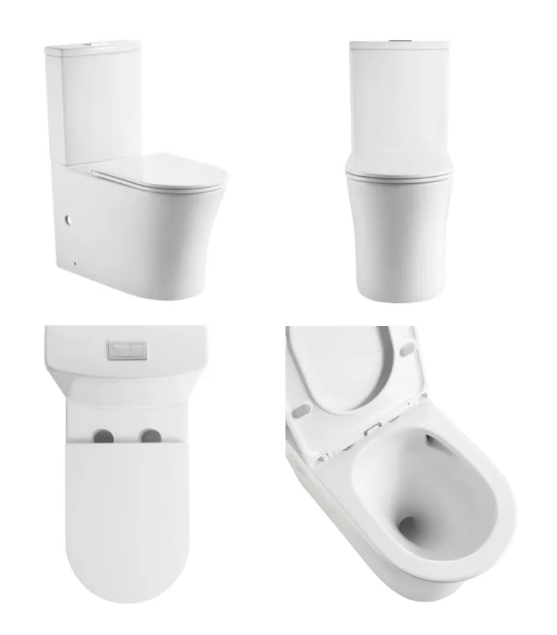 Orta Tornado Rimless Wall Faced Toilet Suite - Multiviews