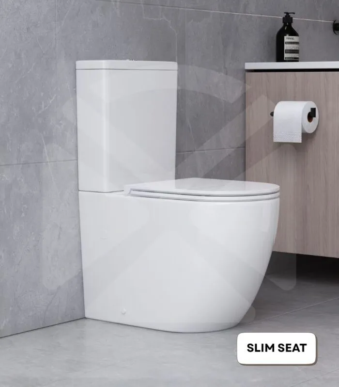 Procida Tornado Rimless Wall Faced Toilet Suite