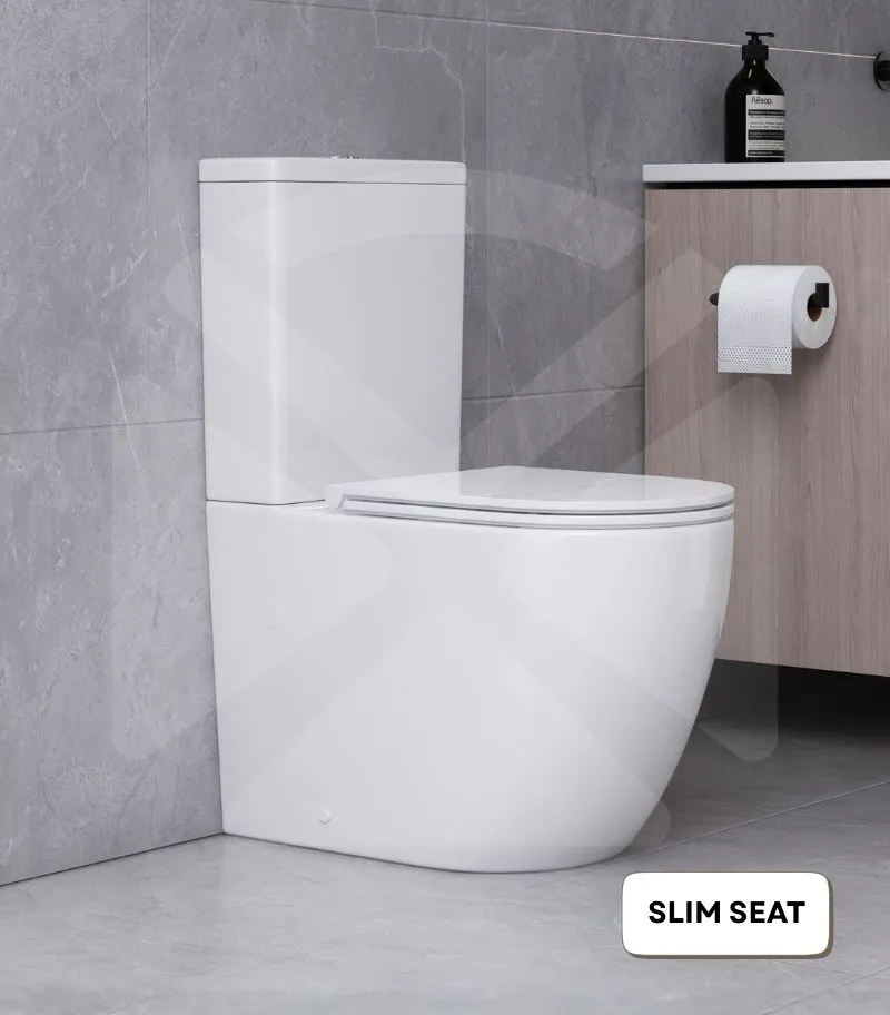 Procida Tornado Rimless Wall Faced Toilet Suite