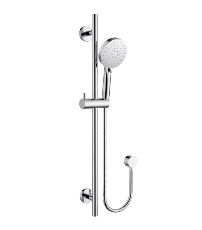 Otus Slimline Hand Shower On Rail - Chrome