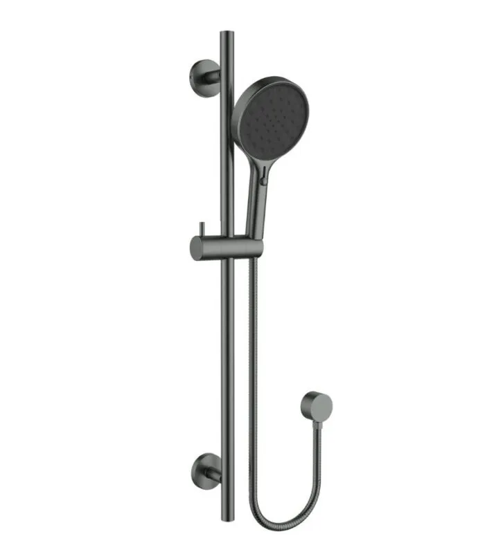 Sulu II Hand Shower On Rail - Gunmetal