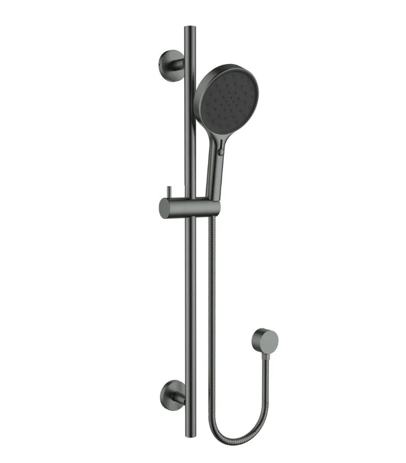 Sulu II Hand Shower On Rail - Gunmetal