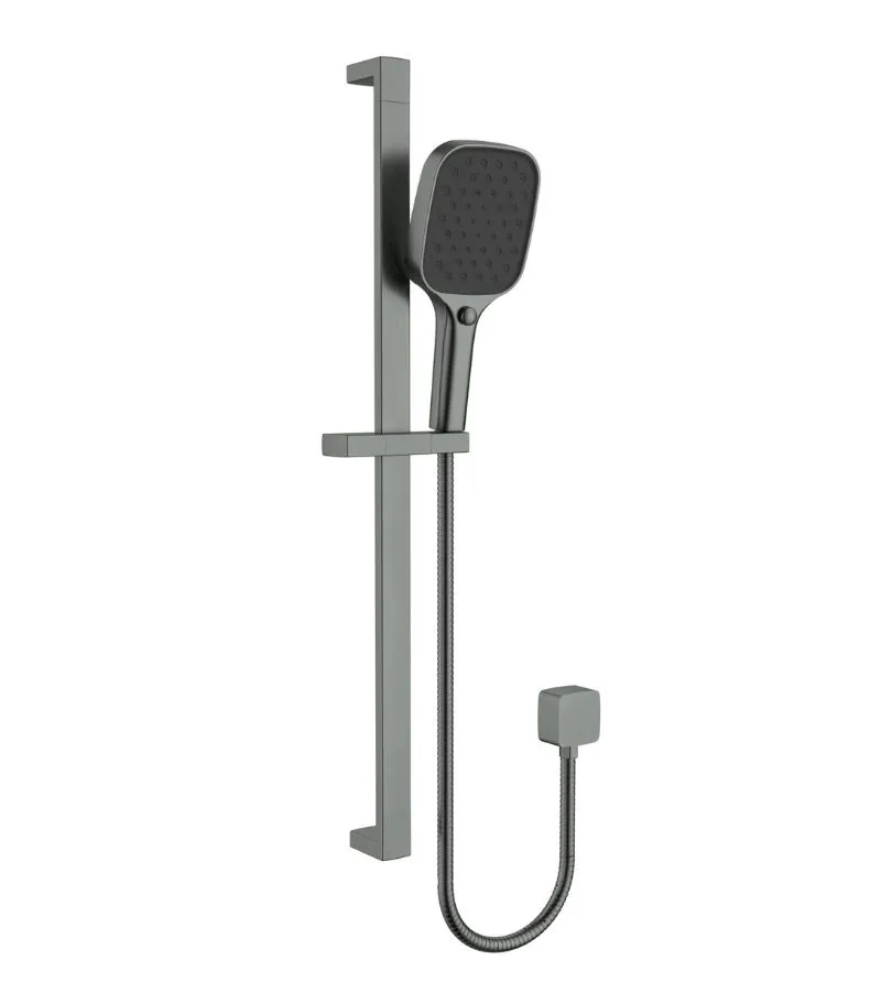 Ceram Hand Shower On Rail - Gunmetal